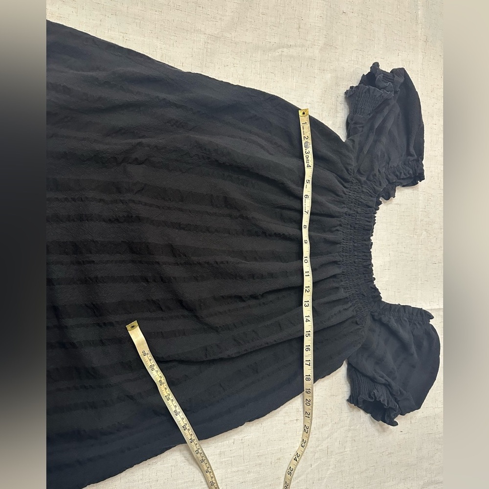 Free People Black Mini Dress 🌴🤍 - Picture 6 of 11
